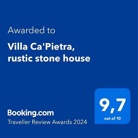 Villa Ca'pietra, Rustic Stone House